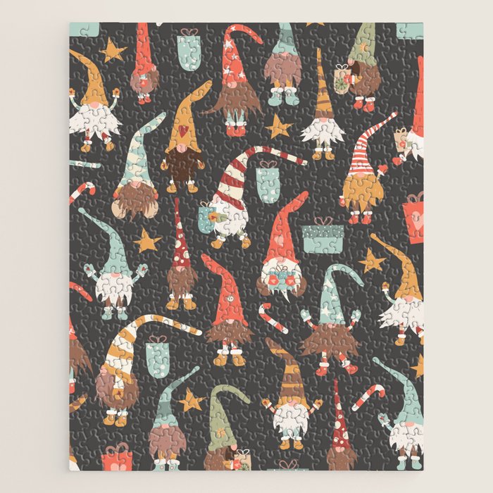 Christmas Gnomes Jigsaw Puzzle Gallery Image 1