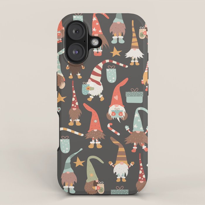 Christmas Gnomes iPhone Case Gallery Image 1
