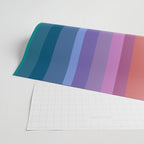 Modern Bright Rainbow Abstract Stripes Wrapping Paper Gallery Image 2