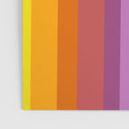 Modern Bright Rainbow Abstract Stripes Poster Gallery Image 3