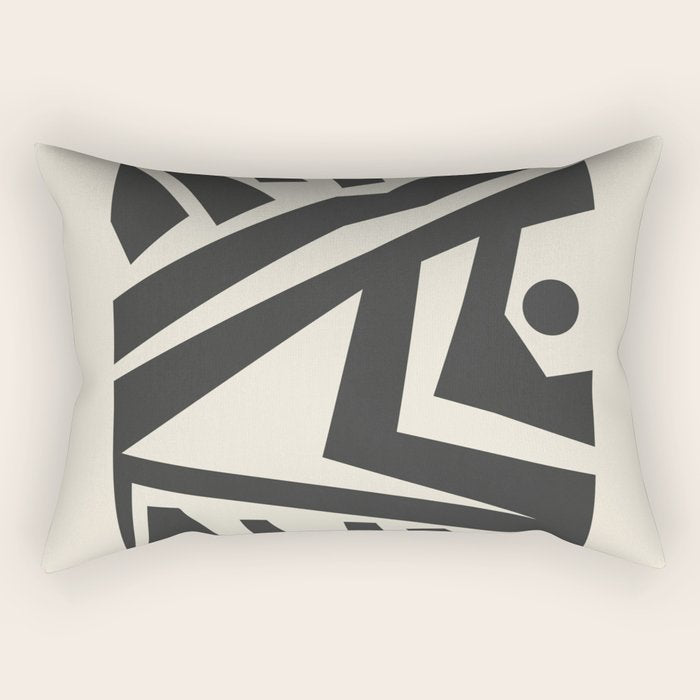 Geometrical Play 11 Rectangular Pillow Gallery Image 2