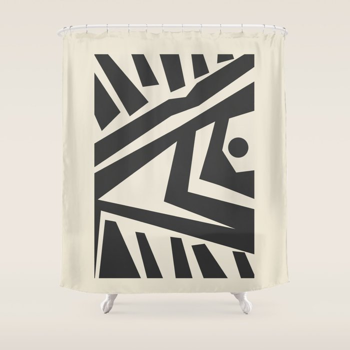 Geometrical Play 11 Shower Curtain Gallery Image 1