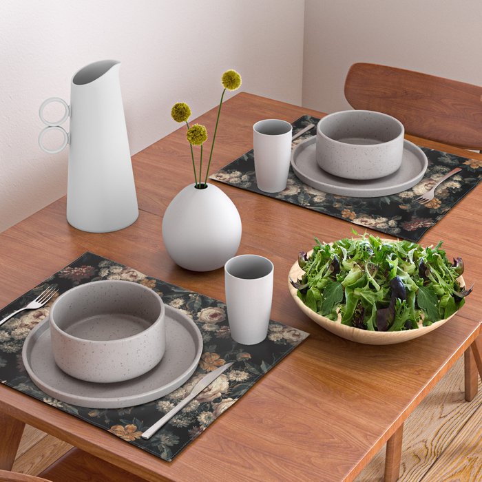 Midnight Garden XIV Placemat Gallery Image 2