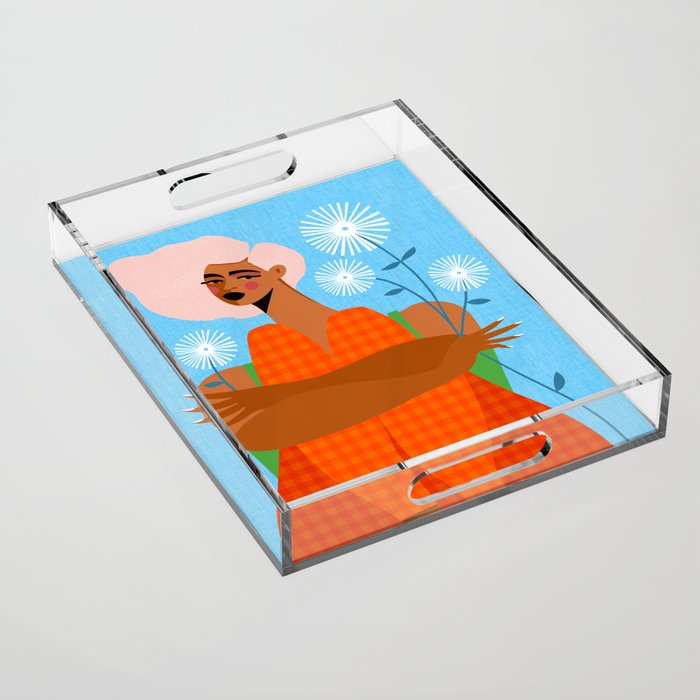 Summer Breeze Acrylic Tray Gallery Image 1