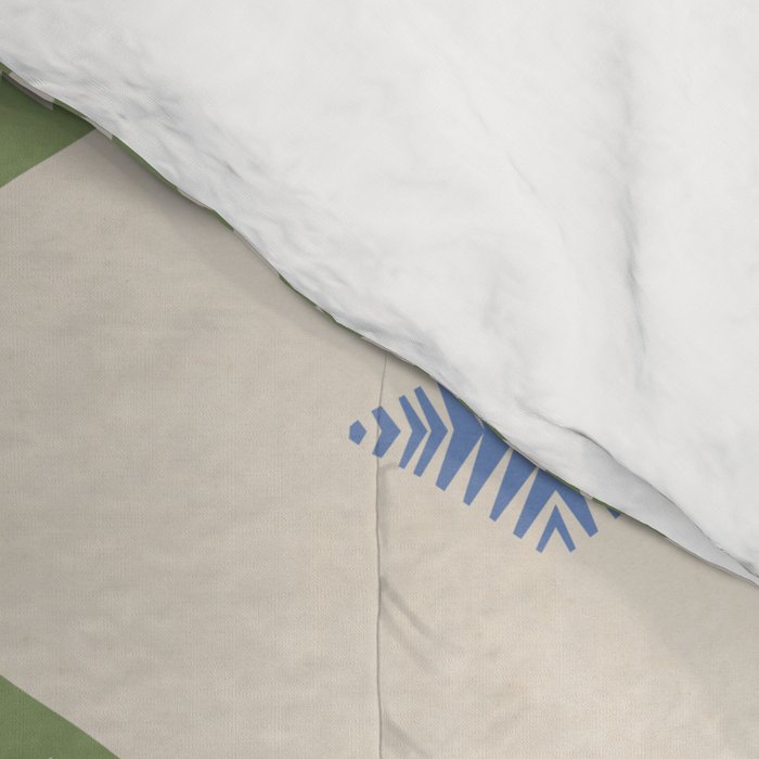 Ikat Hand-cut Pattern 3 Comforter Gallery Image 4