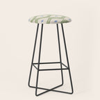 Ikat Hand-cut Pattern 3 Stool Gallery Image 1