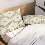Ikat Hand-cut Pattern 3 Pillow Sham Gallery Image 2