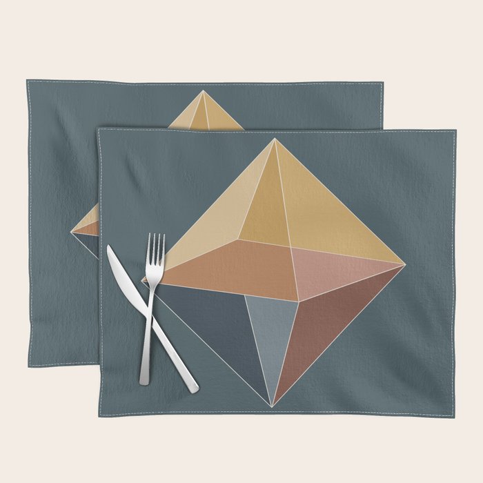 Geometric Diamond XVI Placemat Gallery Image 1