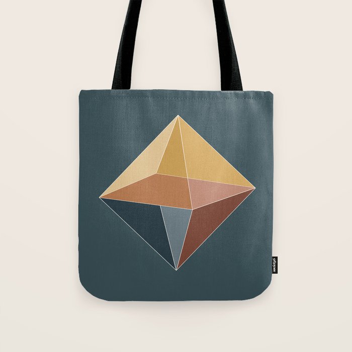 Geometric Diamond XVI Tote Bag Gallery Image 1