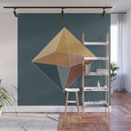 Geometric Diamond XVI Wall Mural Gallery Image 1