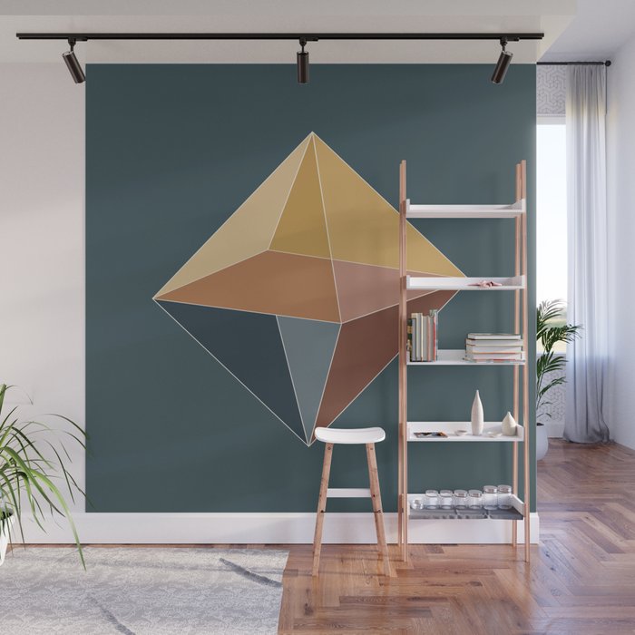 Geometric Diamond XVI Wall Mural Gallery Image 1
