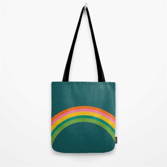 retro arc Tote Bag Gallery Image 2