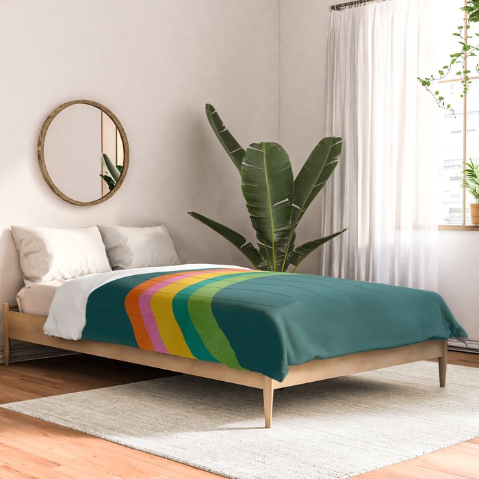 retro arc Comforter Gallery Image 2