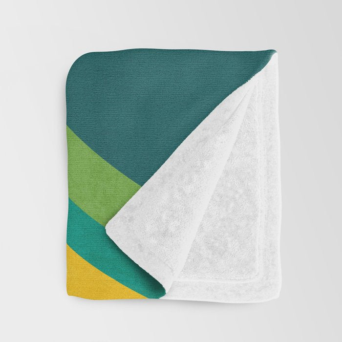 retro arc Throw Blanket Gallery Image 3
