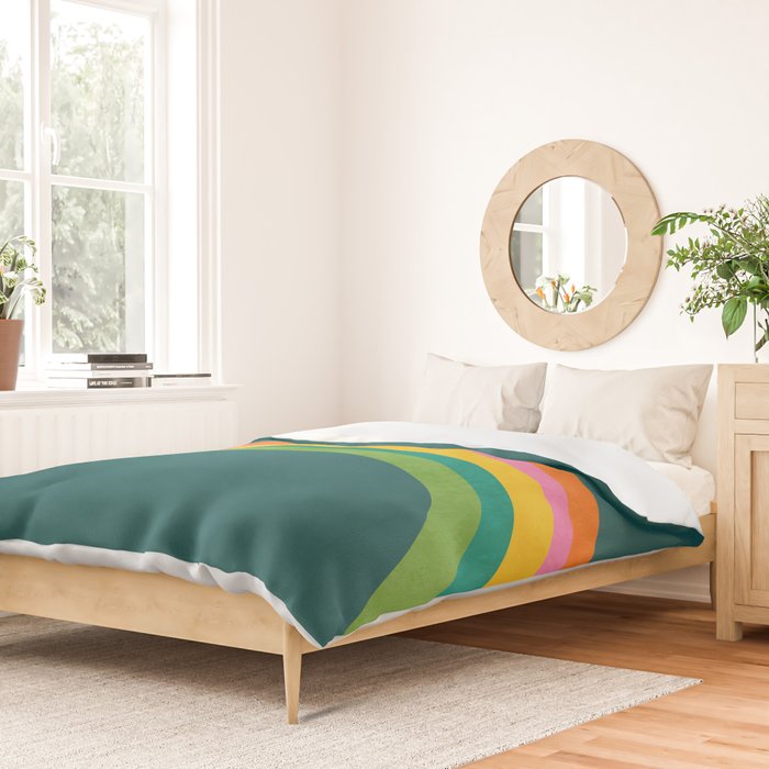 retro arc Duvet Cover Gallery Image 2