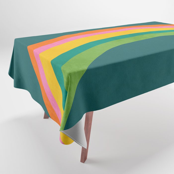 retro arc Tablecloth Gallery Image 1