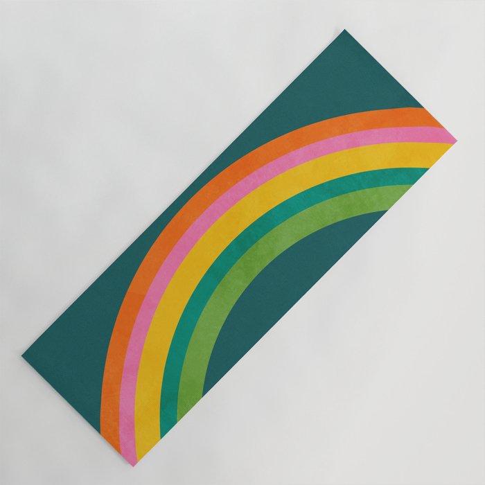 retro arc Yoga Mat Gallery Image 1
