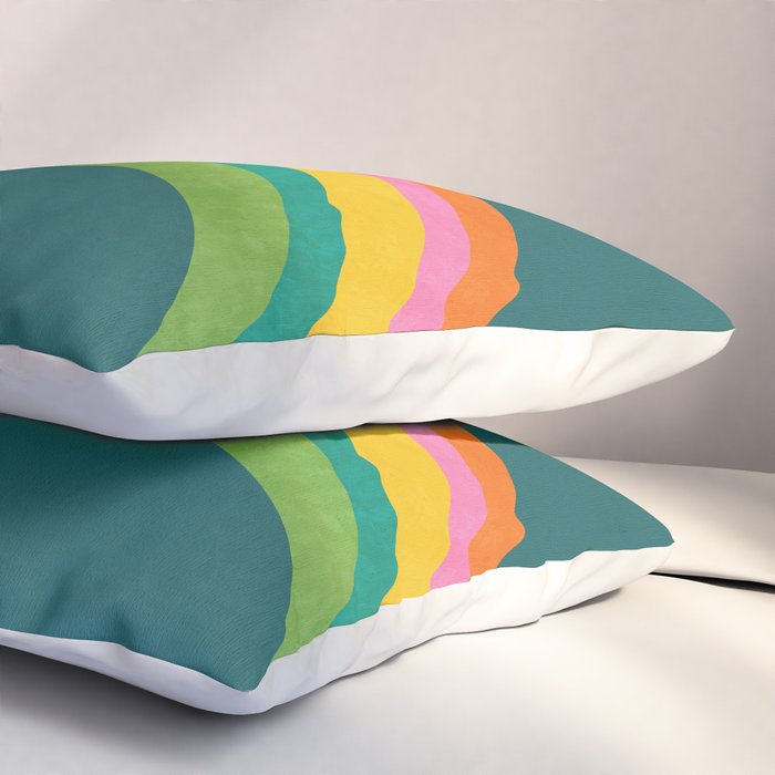 retro arc Pillow Sham Gallery Image 3