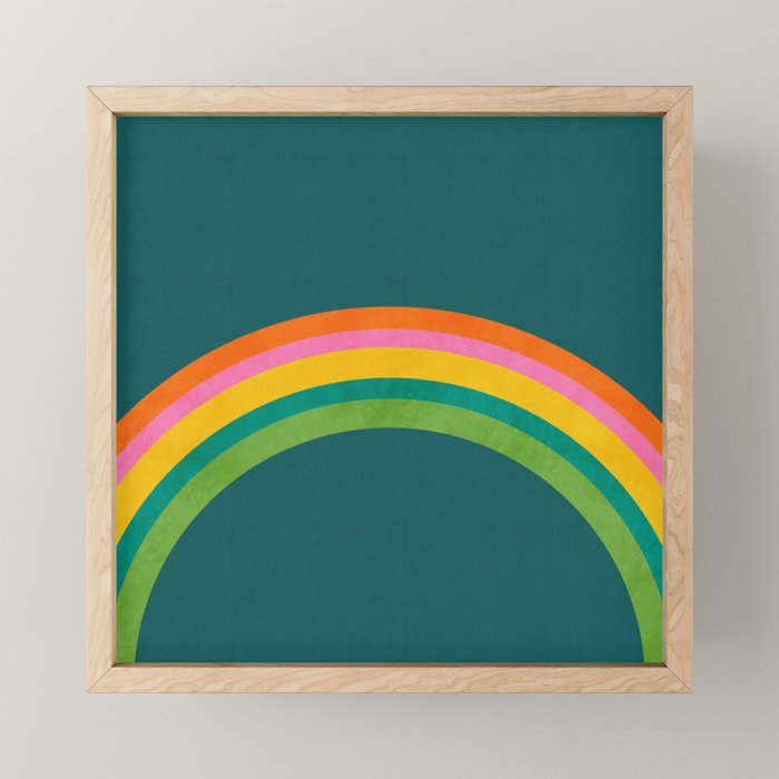 retro arc Mini Art Print Gallery Image 1