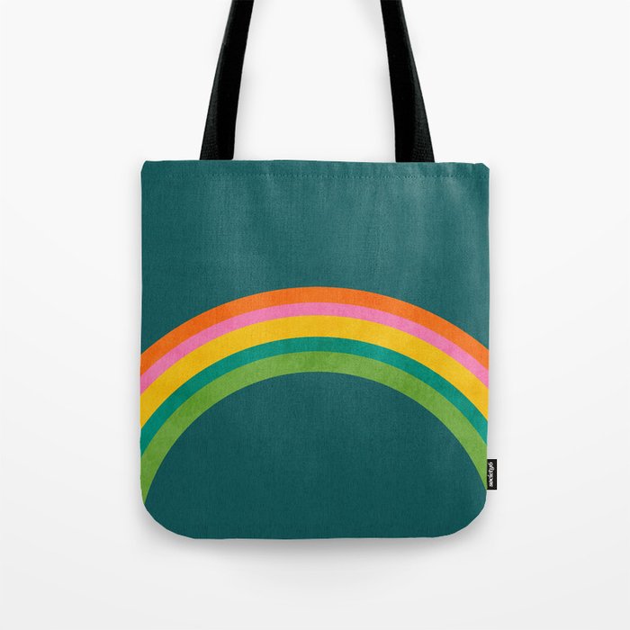 retro arc Tote Bag Gallery Image 1