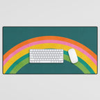 retro arc Desk Mat Gallery Image 1