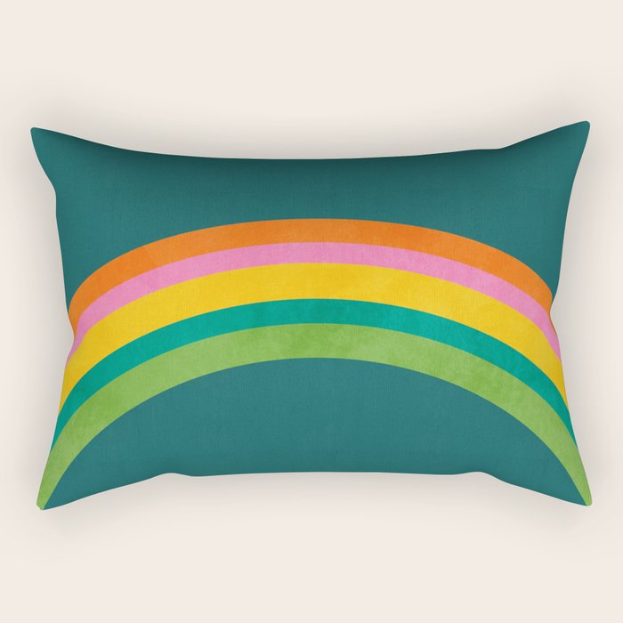 retro arc Rectangular Pillow Gallery Image 2