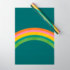 retro arc Wrapping Paper Gallery Image 1