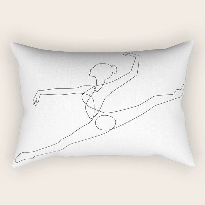 Athletic Rectangular Pillow Gallery Image 2