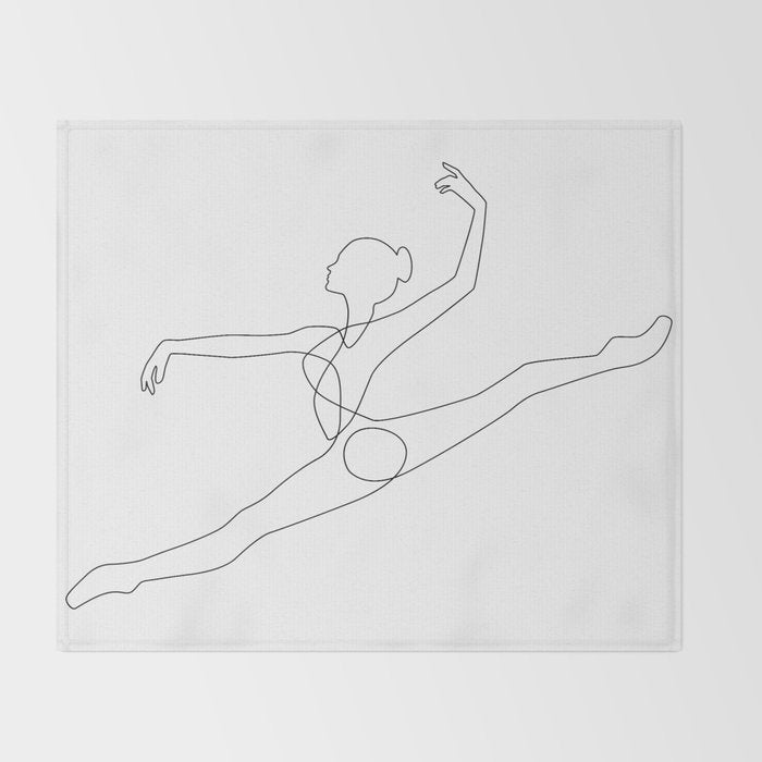 Athletic Throw Blanket Gallery Image 2
