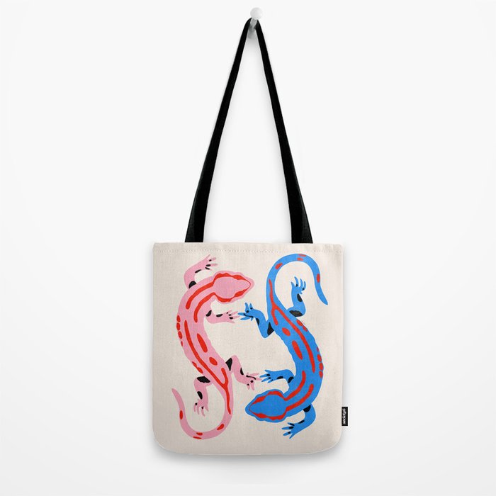 Colorful salamanders Tote Bag Gallery Image 2
