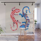 Colorful salamanders Wall Mural Gallery Image 1