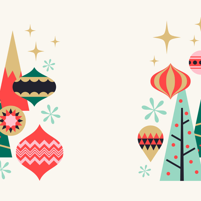 Retro Christmas Card Theme - Plain White Coffee Mug Gallery Image 2