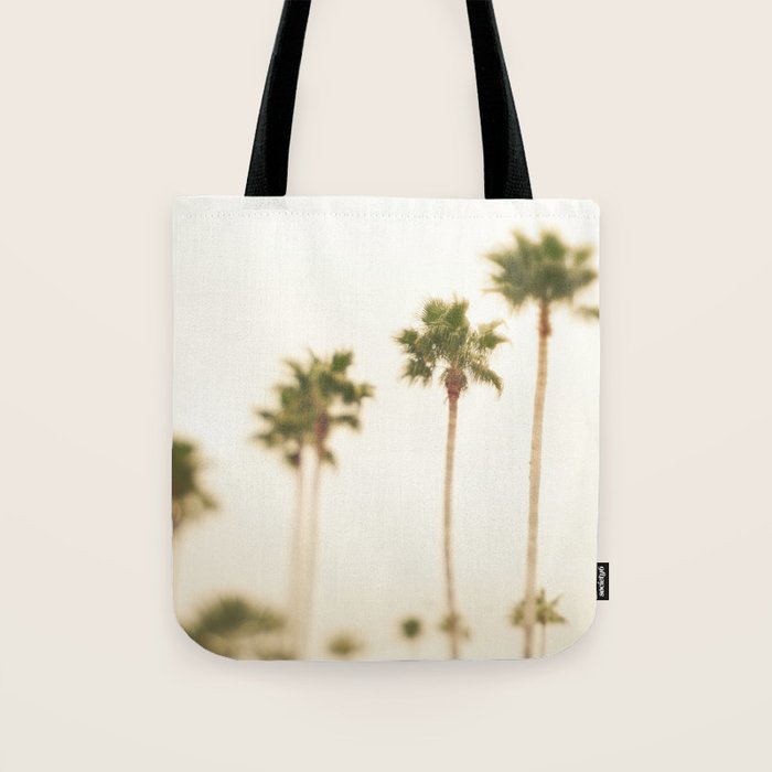Boulevard Palm Trees Tote Bag Gallery Image 1