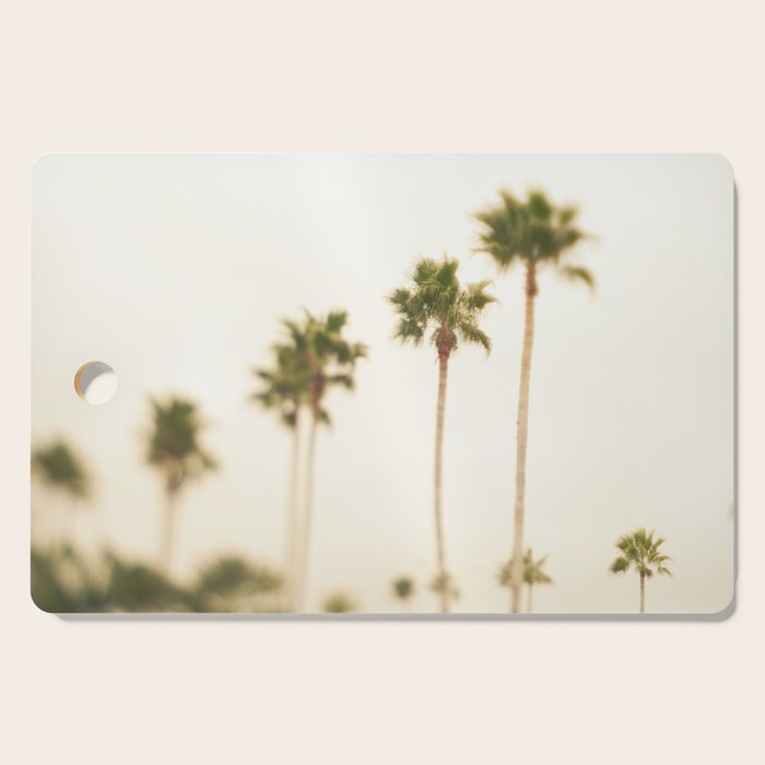 Boulevard Palm Trees Cutting Board Gallery Image 1