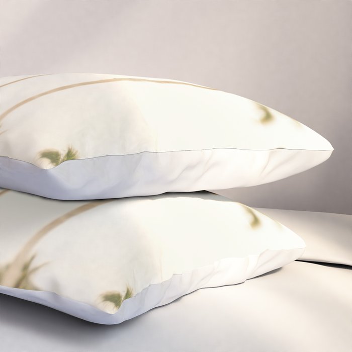 Boulevard Palm Trees Pillow Sham Gallery Image 3