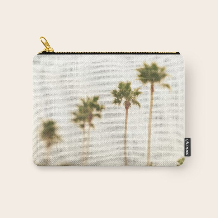 Boulevard Palm Trees Carry All Pouch Gallery Image 1
