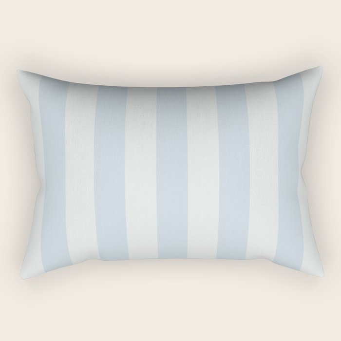 Light Blue Stripes Rectangular Pillow Gallery Image 2