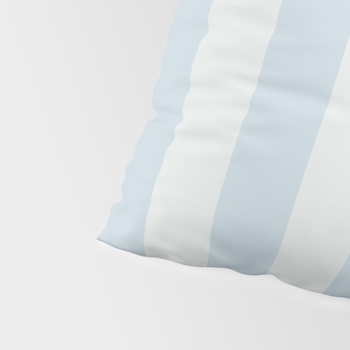 Light Blue Stripes Pillow Sham Gallery Image 4