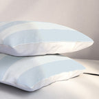 Light Blue Stripes Pillow Sham Gallery Image 3