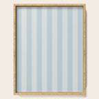 Light Blue Stripes Serving Tray Gallery Image 1