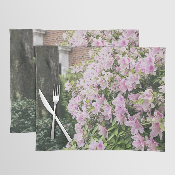 Uptown Azaleas x New Orleans Photography Placemat Gallery Image 1