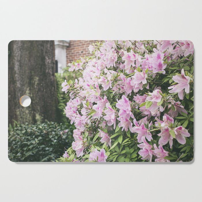 Uptown Azaleas x New Orleans Photography Cutting Board Gallery Image 1