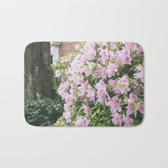 Uptown Azaleas x New Orleans Photography Bath Mat Gallery Image 1