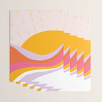 laurel canyon sunrise Wrapping Paper Gallery Image 3