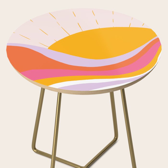 laurel canyon sunrise Side Table Gallery Image 2