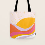 laurel canyon sunrise Tote Bag Gallery Image 1