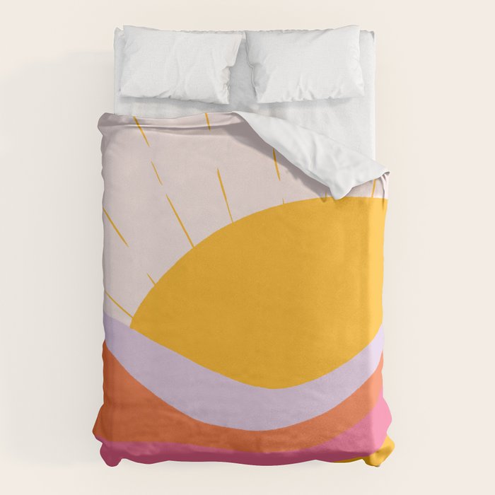 laurel canyon sunrise Duvet Cover Gallery Image 6