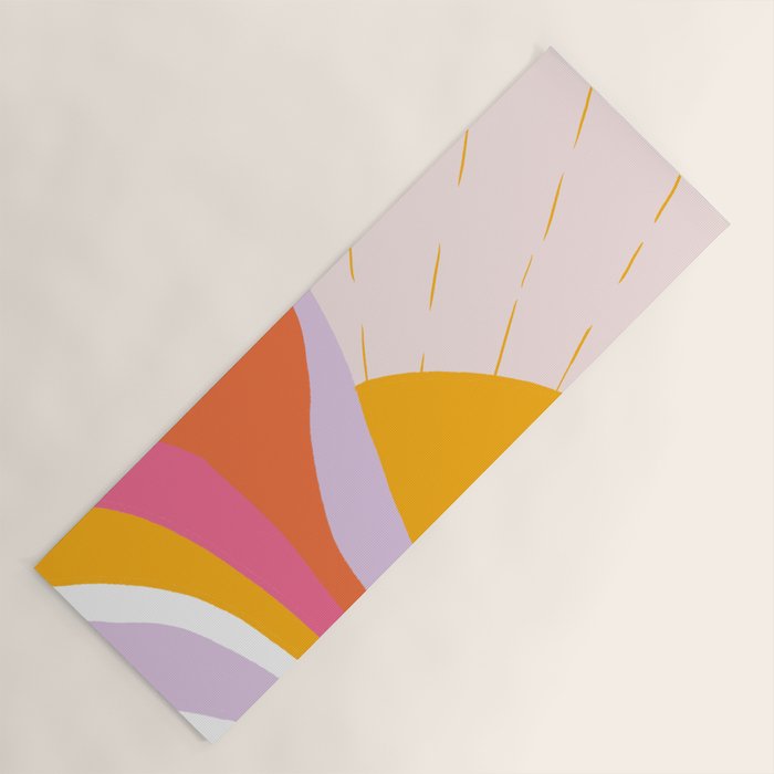laurel canyon sunrise Yoga Mat Gallery Image 1