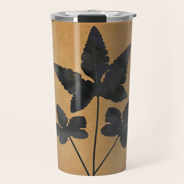 Leaf Design 8 Travel Mug Gallery Image 1