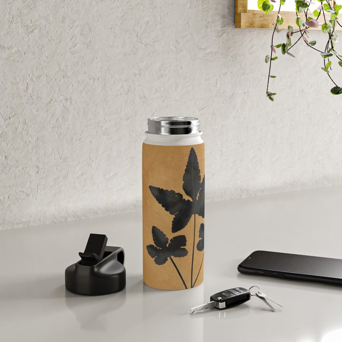 Leaf Design 8 Water Bottle Gallery Image 4